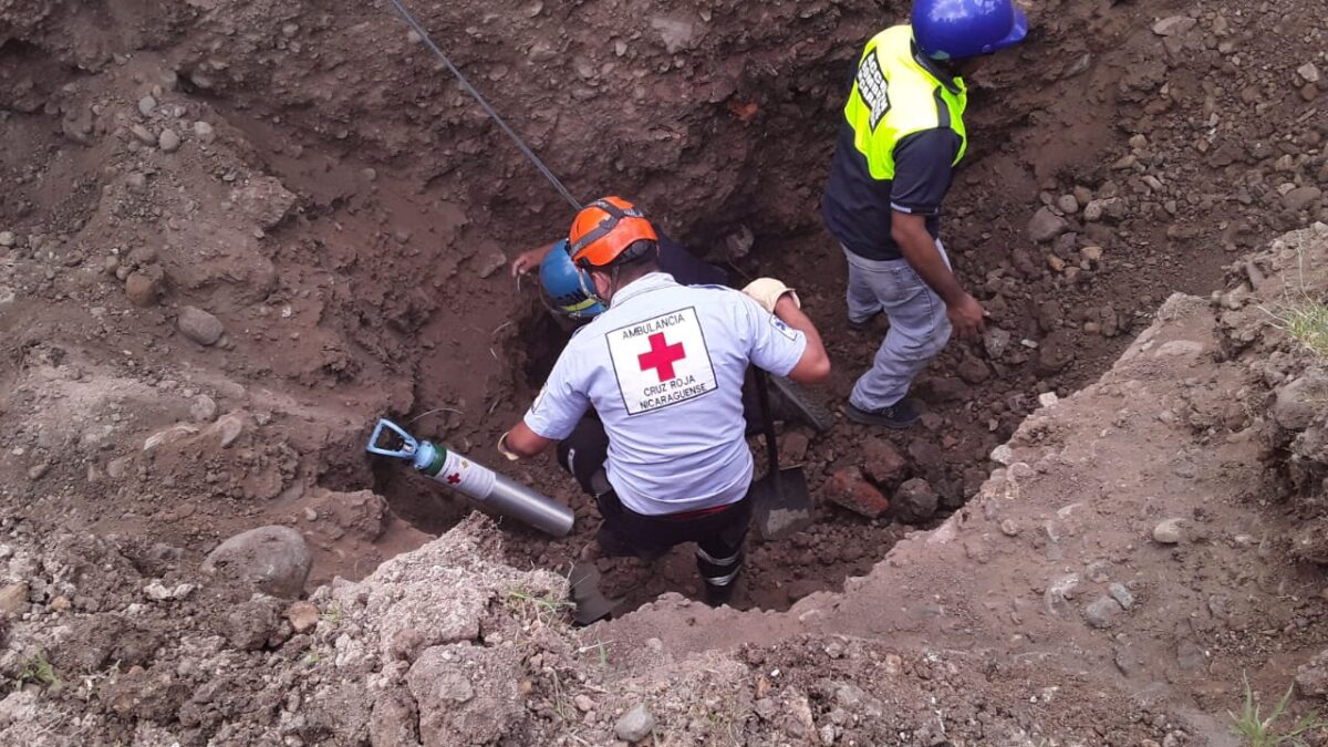 Muere obrero esteliano soterrado en una zanja