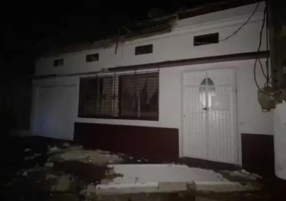 Tornado sorprende barrios de la capital, de Nicaragua
