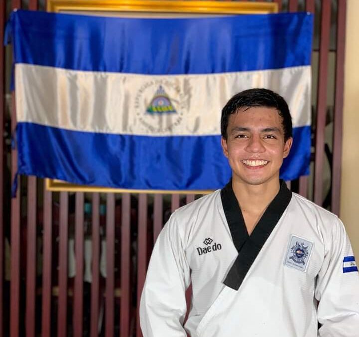 Elian Ortega, atleta destacado en Taekwondo de Nicaragua