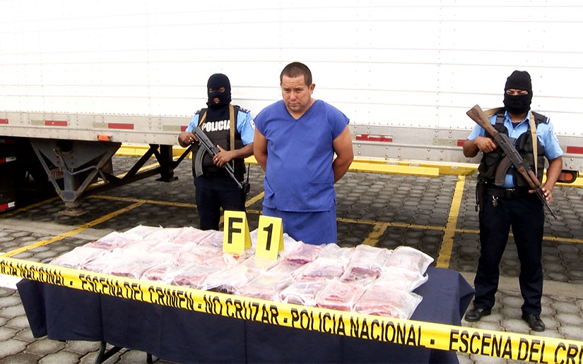 Policía Nacional incauta cocaína valorada en más de 635 mil dólares, en el Guasaule