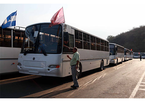Nuevos Buses Rusos para Managua