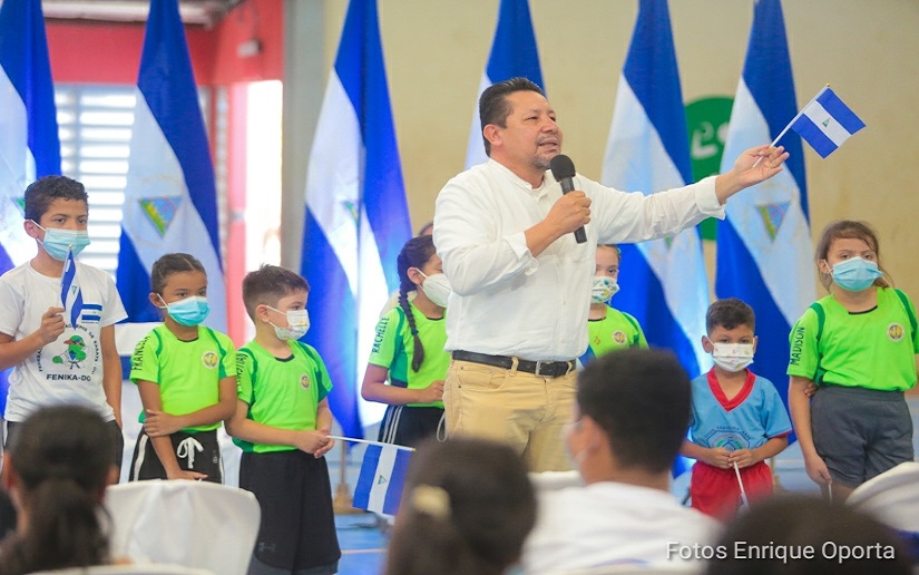 Arrancan Juegos Deportivos Escolares, en saludo al Día Nacional del Deportista en Nicaragua