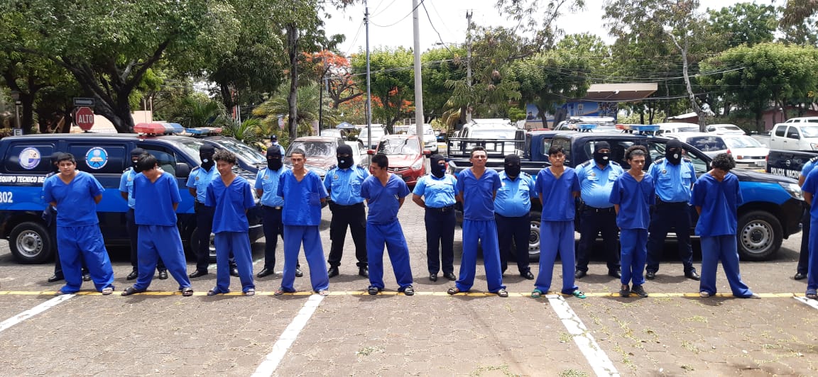 Nicaragua: Policía Nacional arresta a 65 presuntos delincuentes