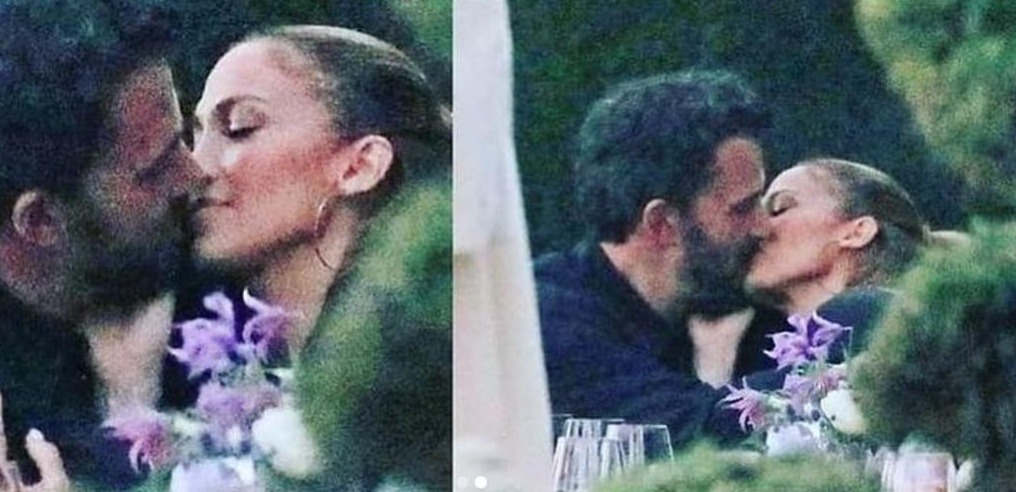 Captan a Jennifer López y Ben Affleck dándose un beso apasionado