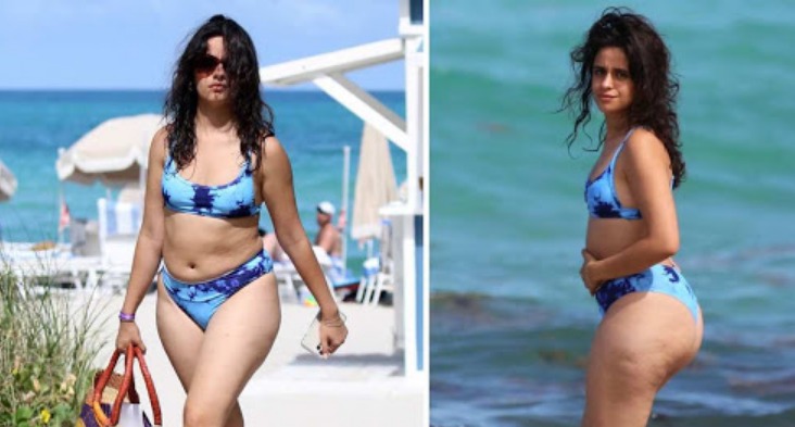 Critican nuevamente a Camila Cabello por mostrarse en bikini
