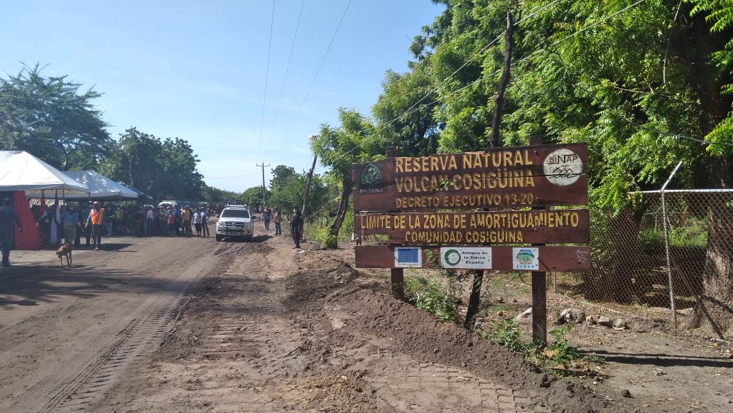 Inician construcción de nuevo tramo carretero en empalme Cosigüina-Potosí en Chinandega