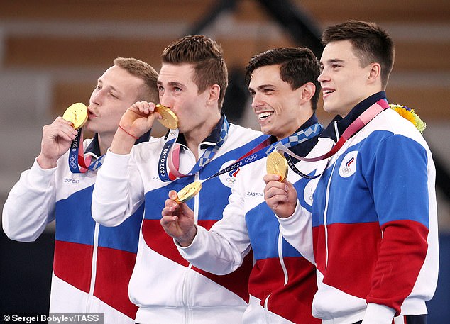 Moscú recibe con honores a los atletas rusos tras participar de Tokio 2020