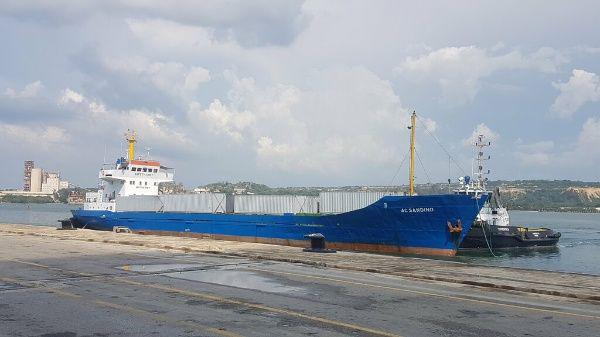 Arribó a Cuba un buque con donativo de alimentos desde Nicaragua