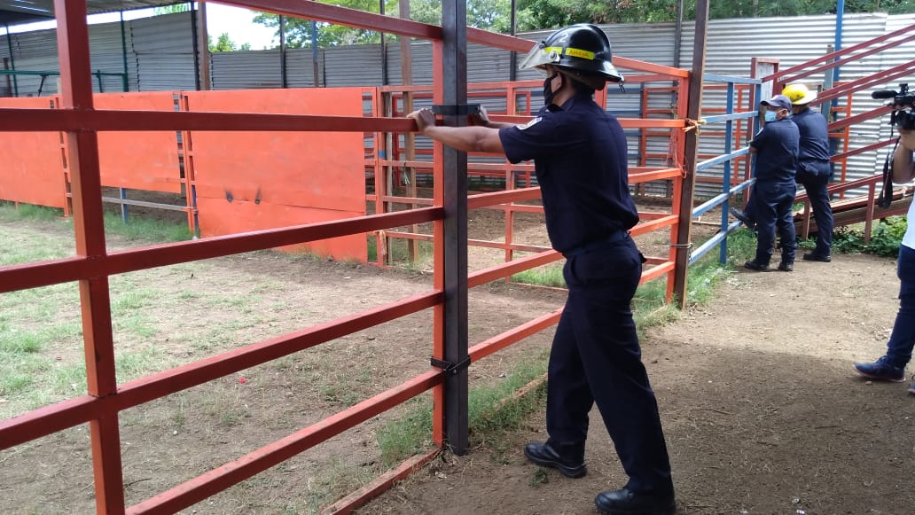Bomberos Unificados inspeccionaron sistema estructural en plazas de toros