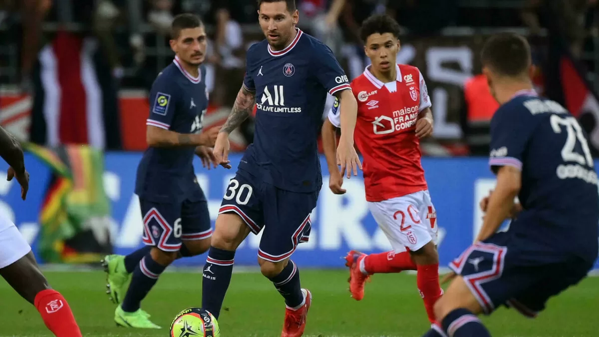 PSG: Messi debuta como suplente en el encuentro ante el Reims