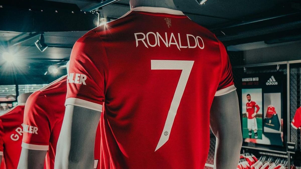 Venta de camisetas de Cristiano Ronaldo alcanza los 45 millones de dólares