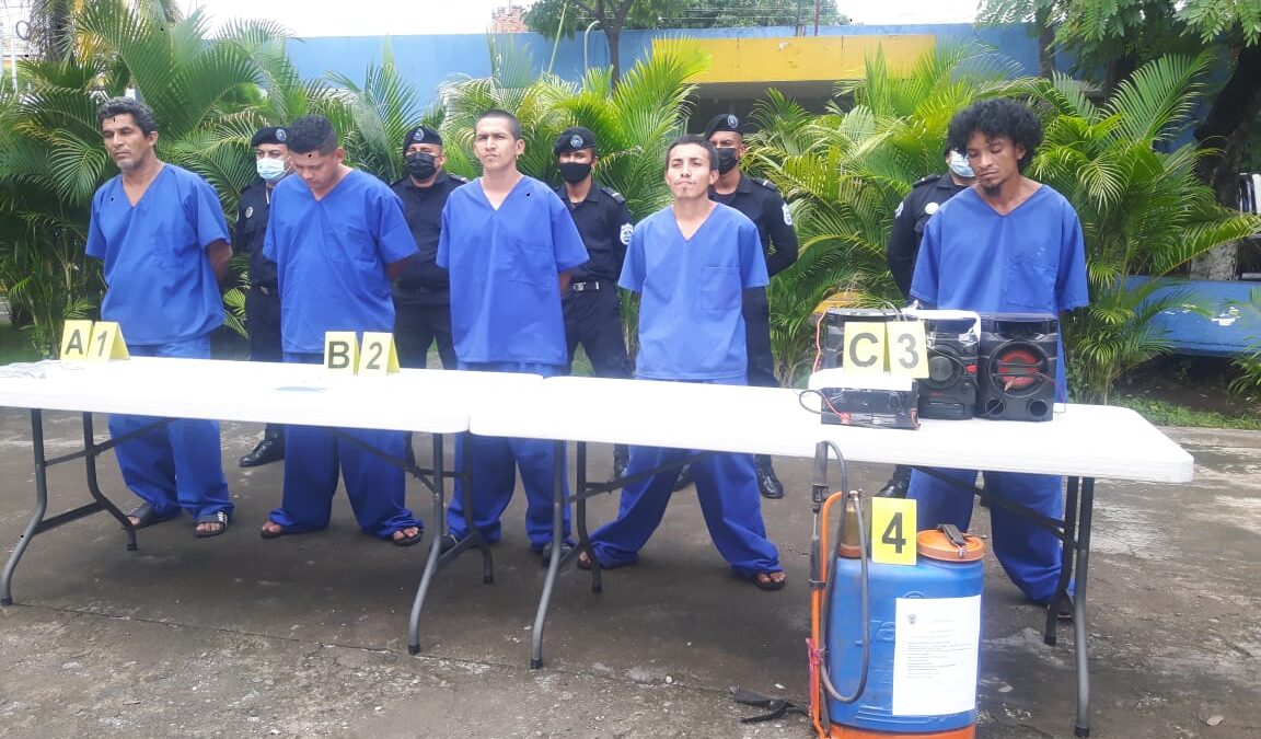 Chinandega: Policía Nacional logra la captura 16 sujetos en diferentes departamentos
