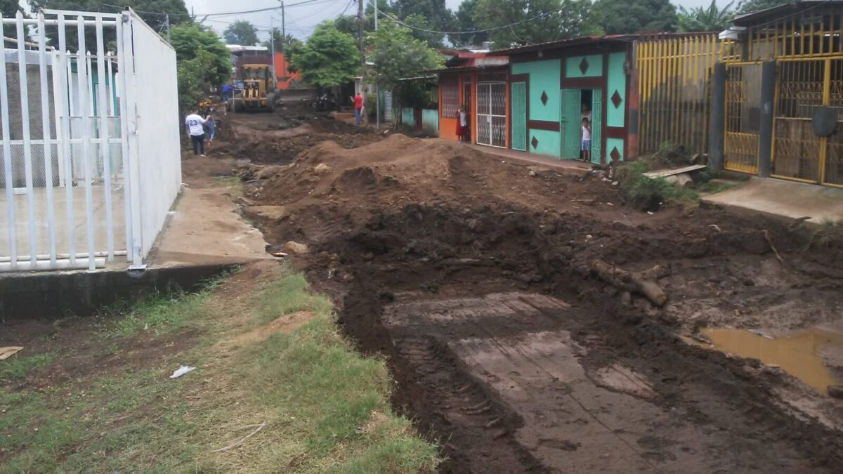 Alcaldía cumple con casi el 70% de la meta de calles nuevas en Managua