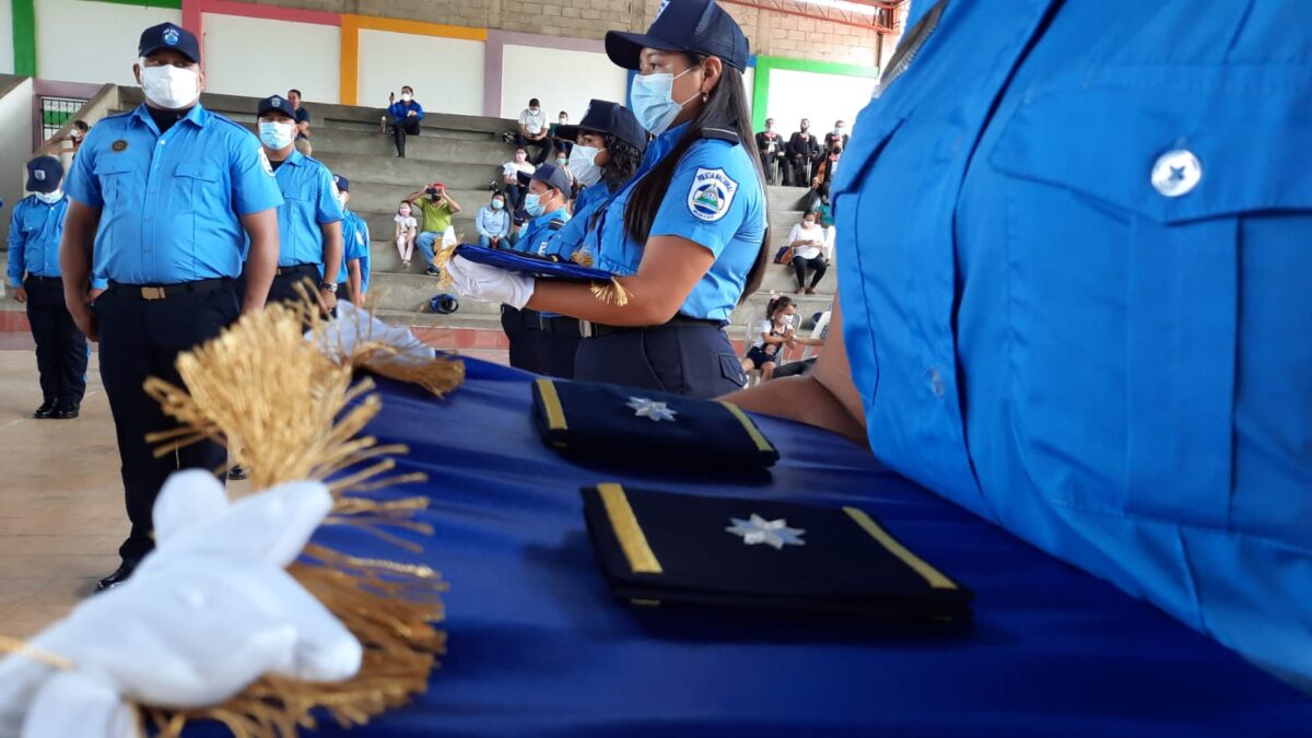 Ascensos ratifican compromiso de defender firmemente la paz en Nicaragua