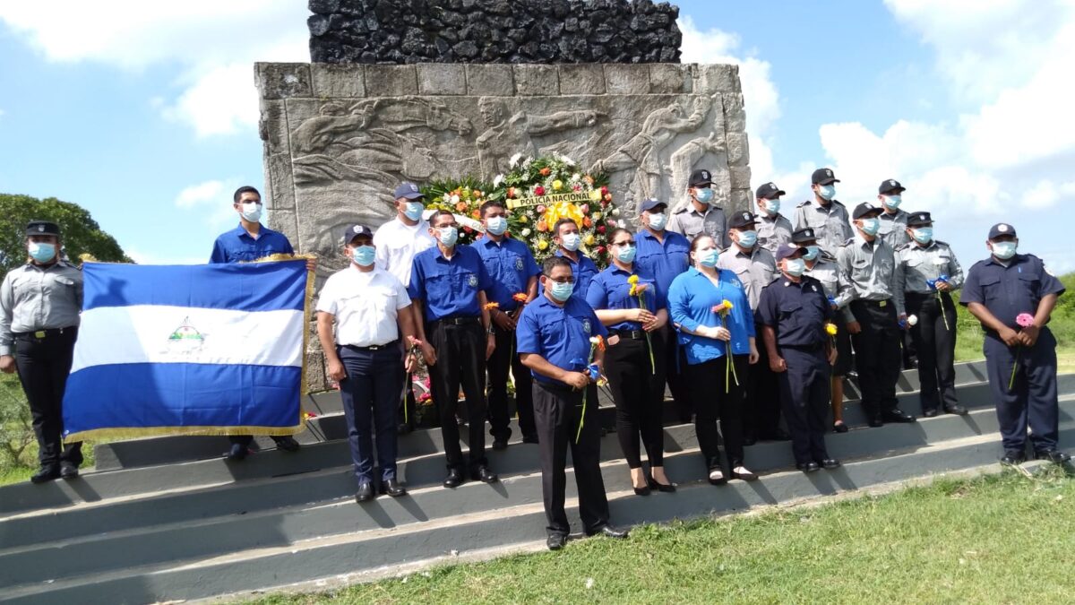 Nicaragüenses rinden homenaje a héroes de la Batalla de San Jacinto