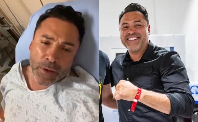 Oscar de la Hoya hospitalizado tras dar positivo a Covid-19