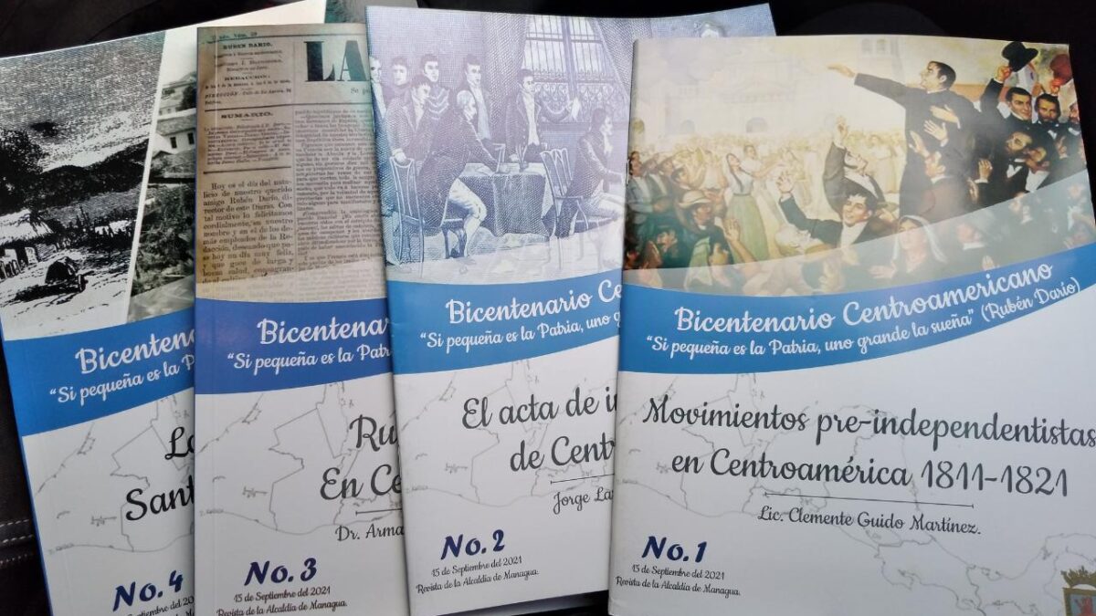 Presentan colección bibliográfica del Bicentenario de la Independencia de Centroamérica