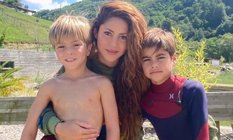 Shakira publica un tierno TikTok bailando junto a sus hijos