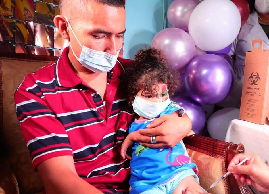 Inicia vacunación a niños y jóvenes contra la Covid-19 en Nicaragua