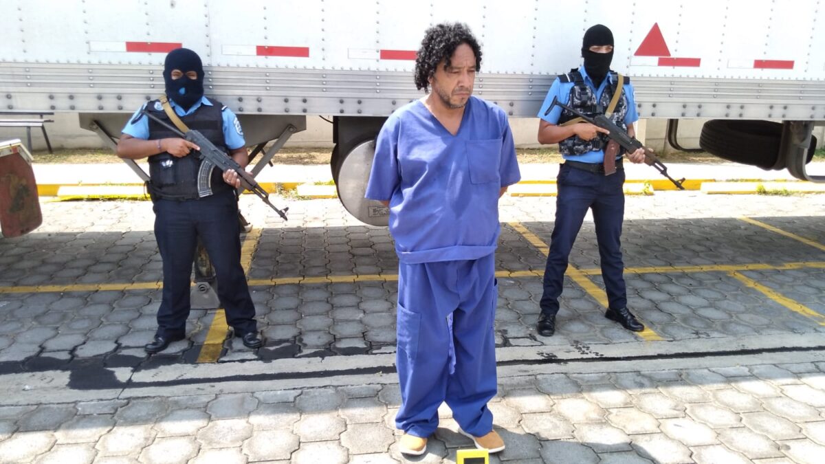 Policía Nacional de frente contra el narcotráfico en Chinandega