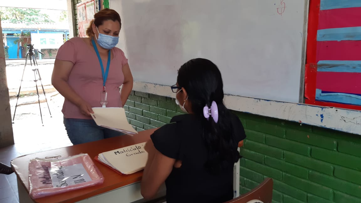 Matrícula avanza más del 90% en colegios de Managua