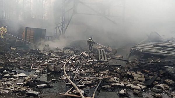 Explosión en una planta de pólvora en Rusia deja 16 muertos