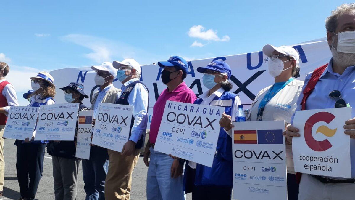 Llegan vacunas AstraZenecas donadas por España a Nicaragua