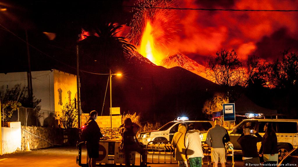 Reportan fuerte sismo de magnitud 4,9 en el volcán La Palma