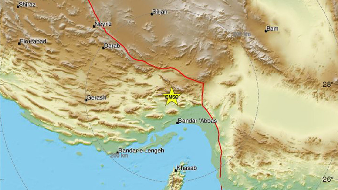 Dos fallecidos deja un fuerte terremoto al sur de Irán