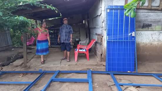 Familia de Jinotepe es beneficiada con vivienda digna