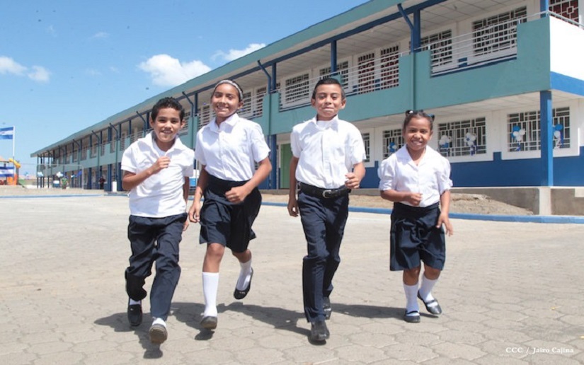 75% de las escuelas de Nicaragua han sido remodeladas