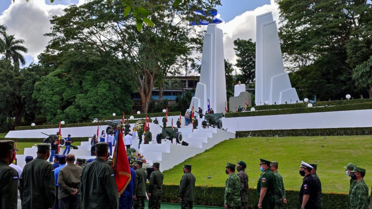 Conmemoran Día del Soldado de la Patria en Nicaragua