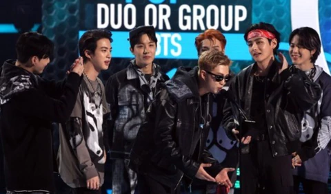 BTS logra ganar el premio al «Artista del Año» de los Music Awards
