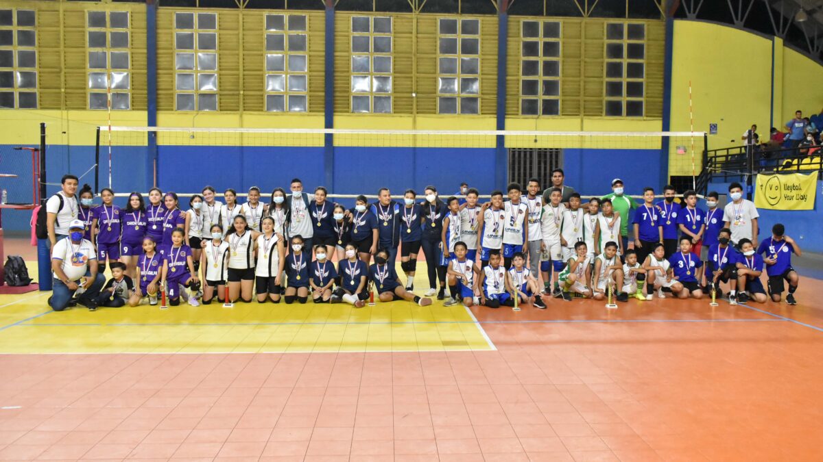 Con puesto de honor Carazo y Estelí-A se presentaron en el Festival Nacional Sub-13 de Voleibol