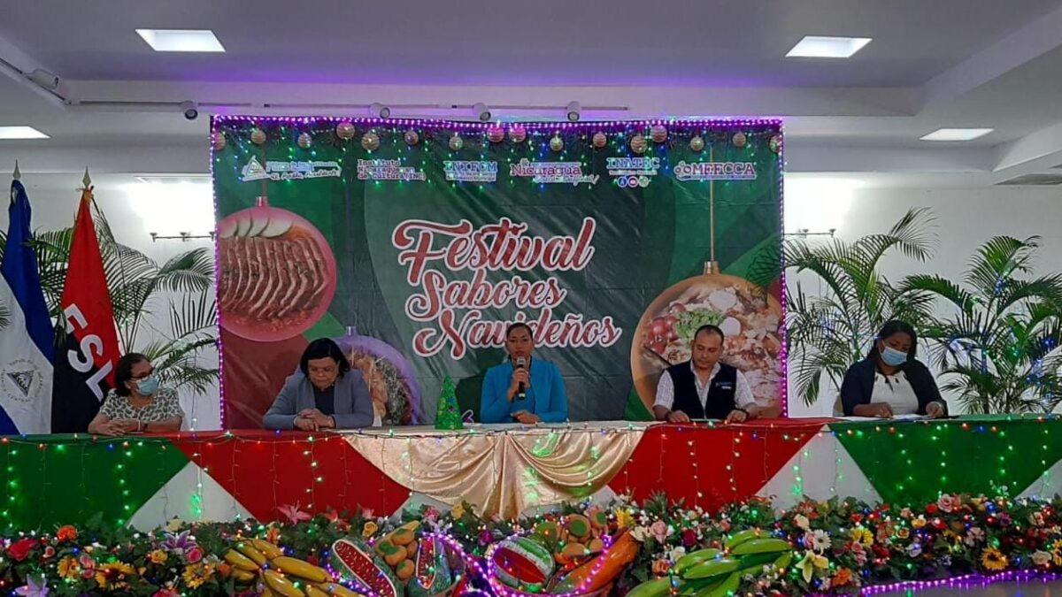 Nicaragua: lanzan XIII Festival Gastronómico Sabores de Diciembre