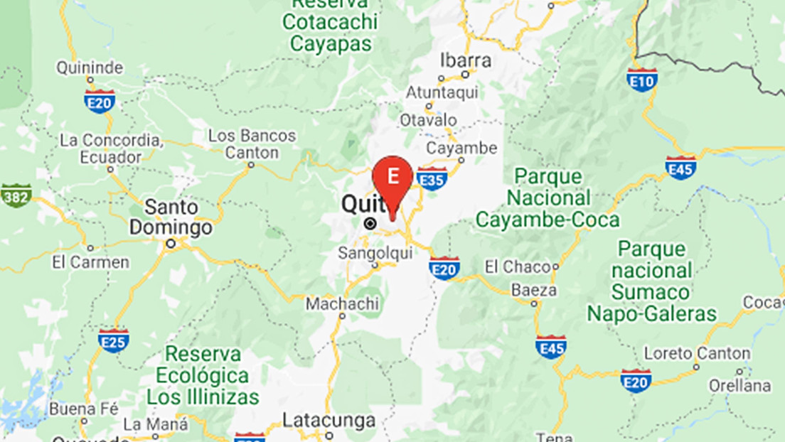 Fuerte sismo de magnitud 4,5 ocurre en Quito, Ecuador