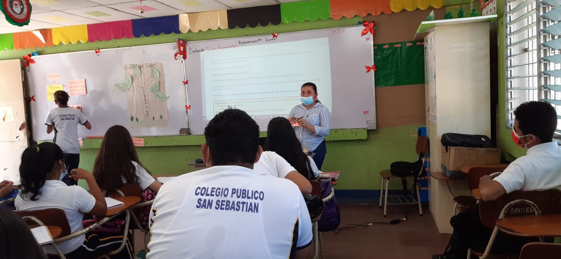Futuros bachilleres inician reforzamiento en escuelas públicas de Nicaragua