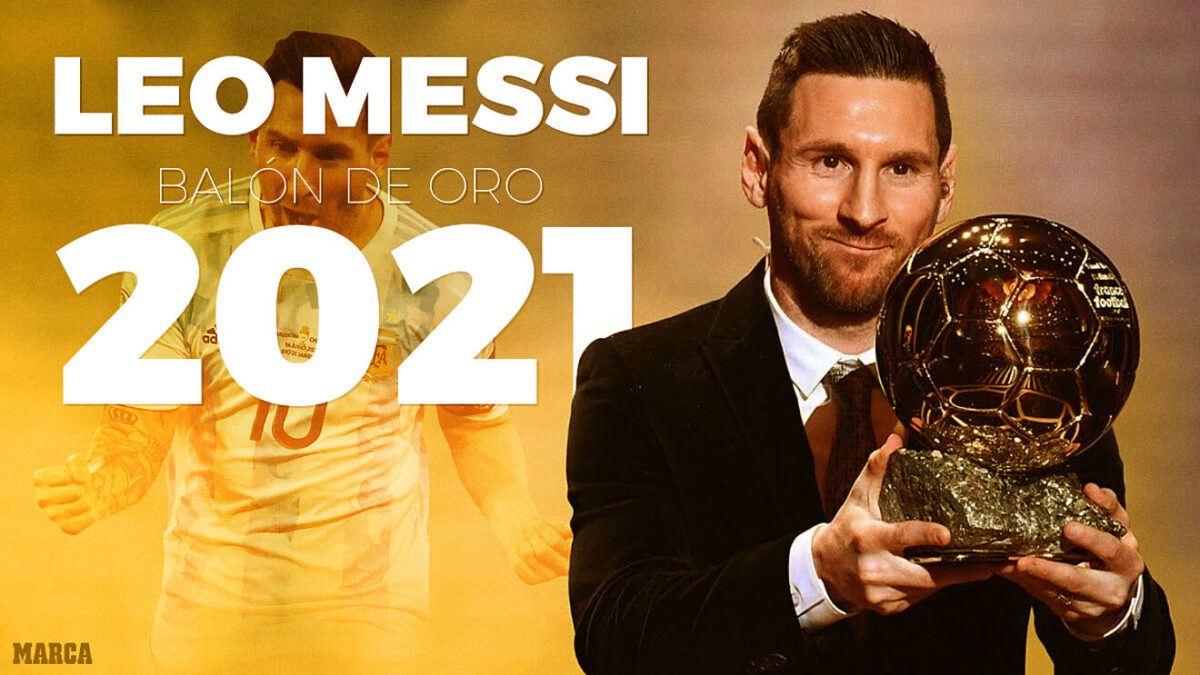 Lionel Messi gana Balón de Oro al mejor jugador del 2021