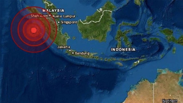 Sismo de magnitud 5,9 sacude la costa de Indonesia