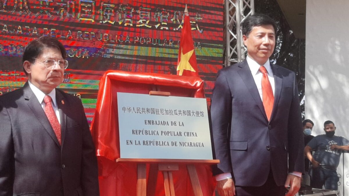 China reabre su embajada en Nicaragua