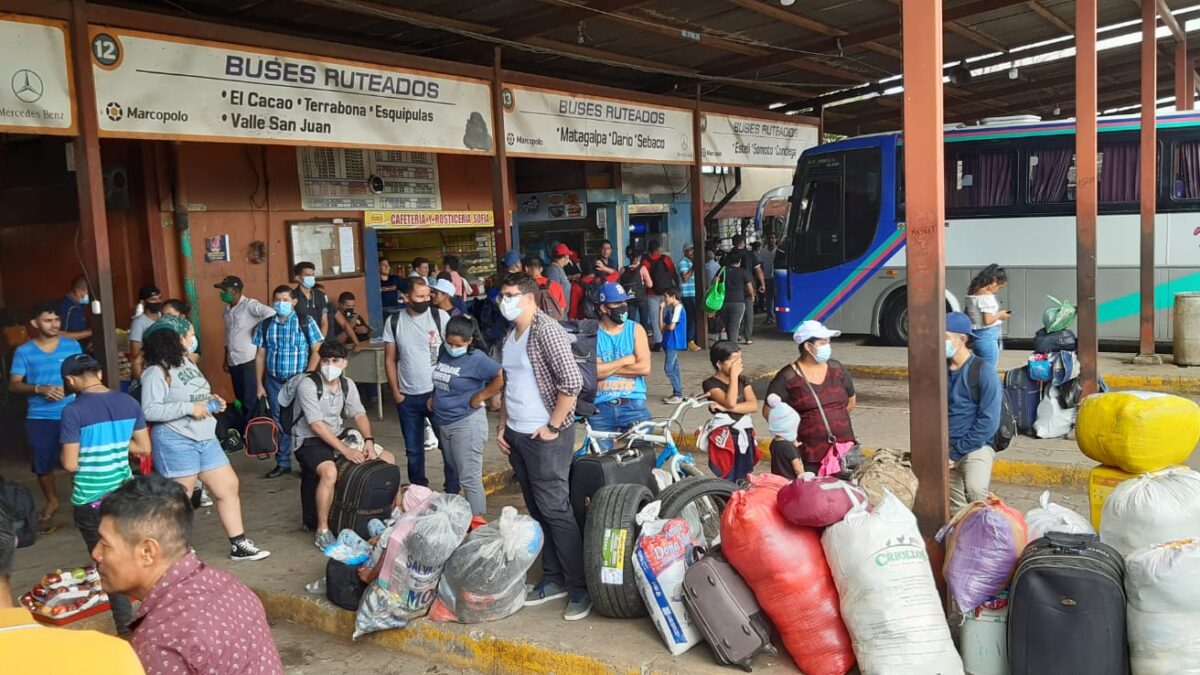 Aumenta flujo de pasajeros hacia el norte de Nicaragua