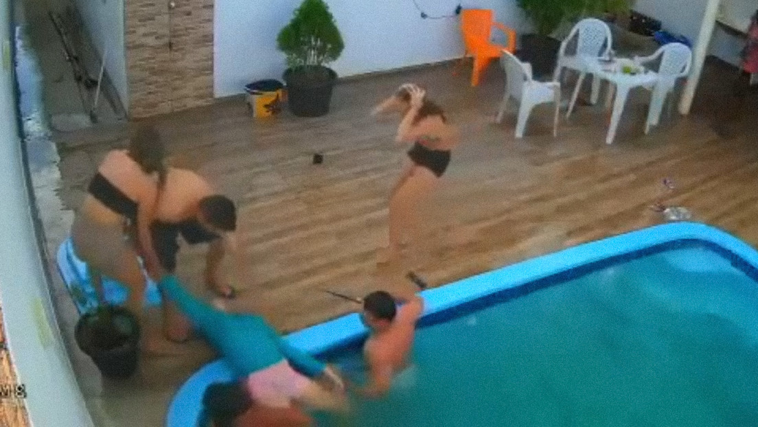 Brasil: joven se escapa de ahogar tras quedar atrapada en el filtro de una piscina