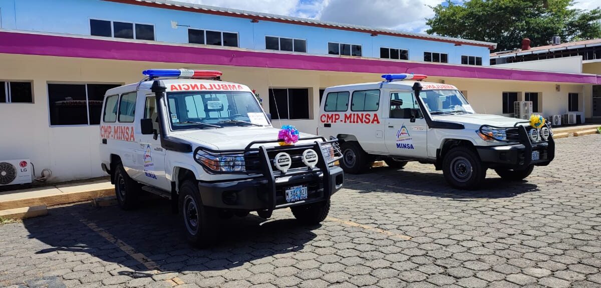 Clínicas Médicas Previsionales de Boaco y Diriamba reciben ambulancia