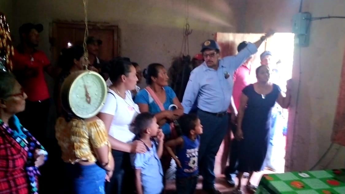 Inauguran proyecto de electrificación en la comunidad de Las Piedras, Rio Coco
