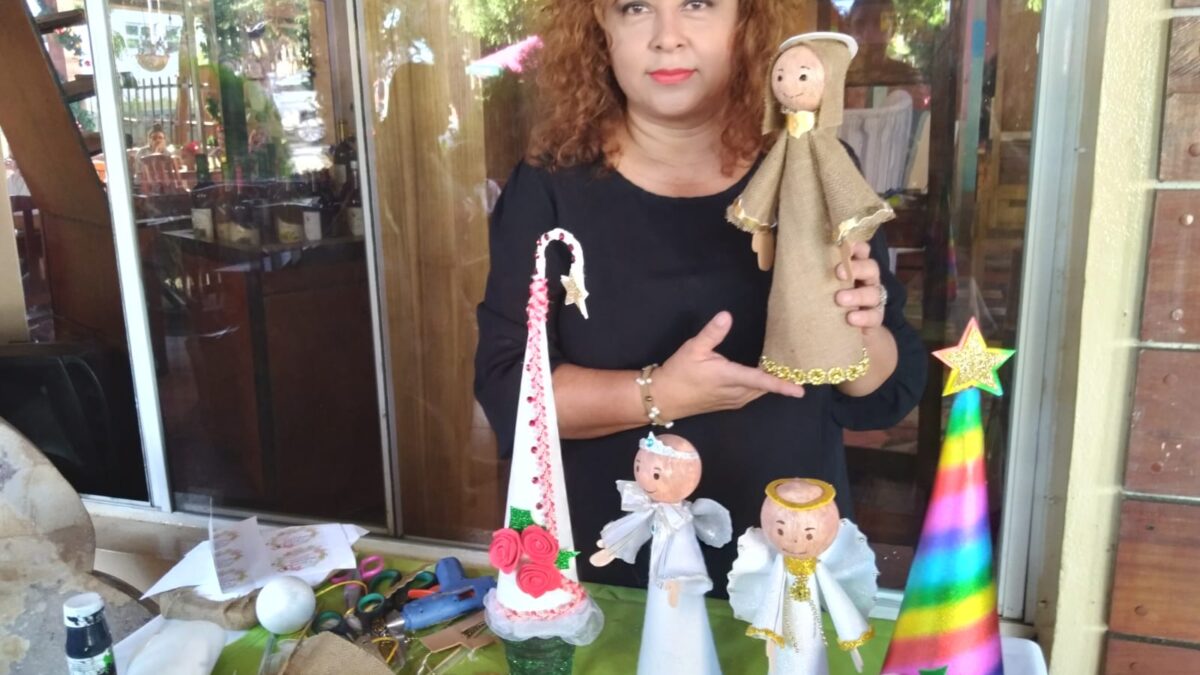 Marisol Ortega comparte ideas sobre su talento en manualidades