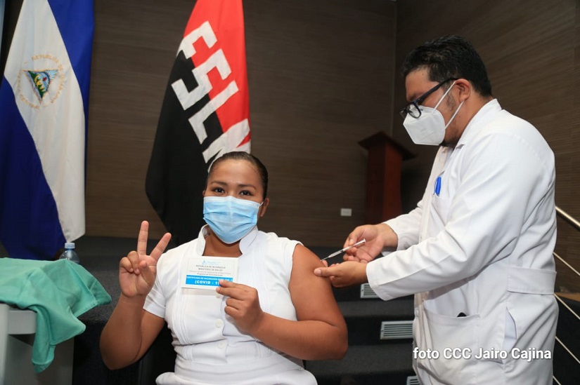 Nicaragua ha vacunado casi el 70% de su población contra Covid-19