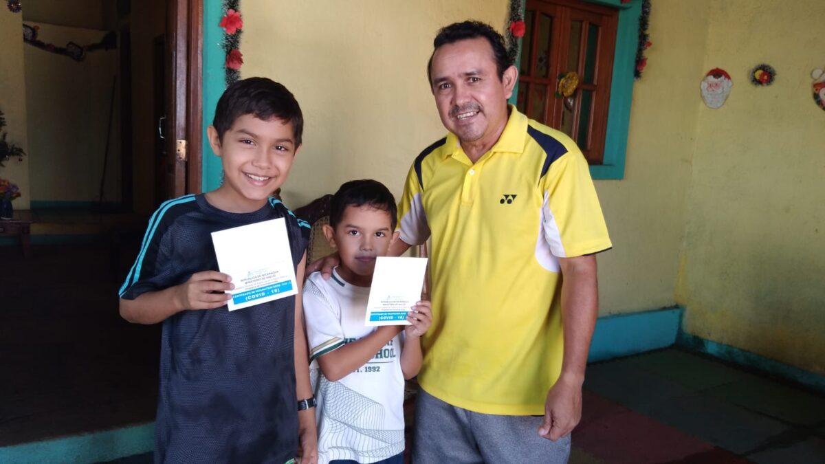Más niños son vacunados contra la Covid-19 en Managua