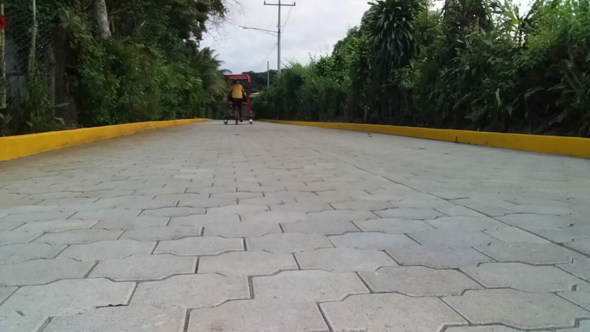 Carazo: inauguran nuevas calles adoquinadas en Dolores
