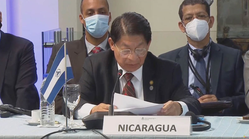 Nicaragua participa en XXII Reunión de Cancilleres de la Celac