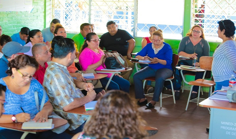 Maestros de Nicaragua inician proceso de capacitación